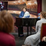 Паблик-ток солистов Московского театра оперетты Екатерины Кузнецовой и Александра Фролова с учениками Школы юного филолога при МГУ