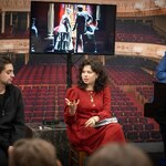 Паблик-ток солистов Московского театра оперетты Екатерины Кузнецовой и Александра Фролова с учениками Школы юного филолога при МГУ