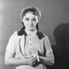 Оля в спектакле "Простая девушка", 1959 г.